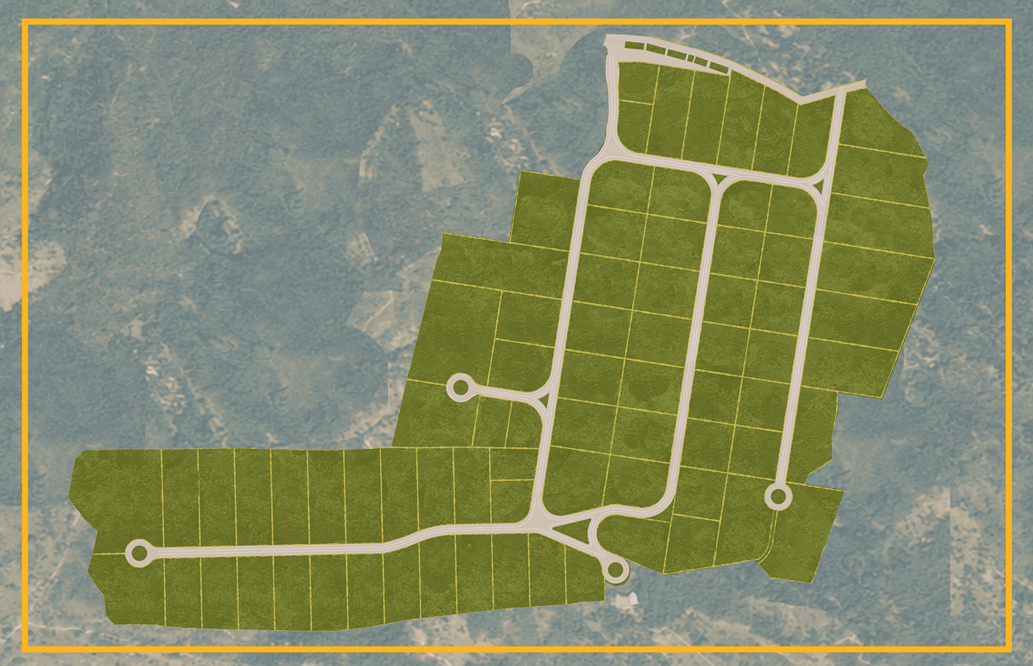 Vista aerea de MONTANAS